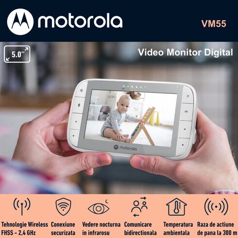 Video Monitor Digital Motorola VM55,poza 4