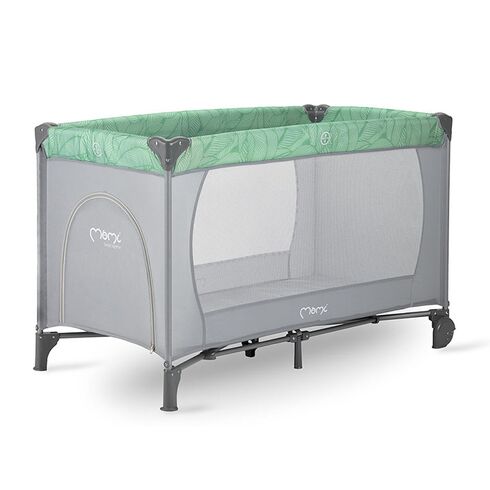 Patut pliabil, 60x120 cm, Momi, Belove, Jade, Culoare: Verde, Dimensiuni: 120x60