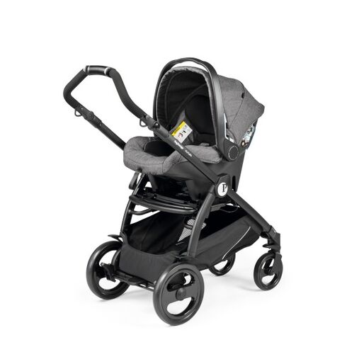 Carucior 3 in 1 Peg Perego Book 51 Titania Primoviaggio SL, 0-22 kg, Futura Quartz, Gri, Culoare: Gri - poza 3 - ExclusivMAG.ro