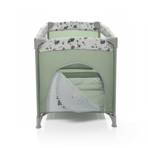 Patut pliant 1 nivel ZOPA Caravan Jungle Green, Culoare: Verde, Dimensiuni: 120x60 - poza 4 - ExclusivMAG.ro