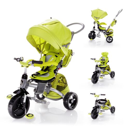 Tricicleta multifunctionala ZOPA Citigo Kiwi Green, Culoare: Verde - poza 2 - ExclusivMAG.ro