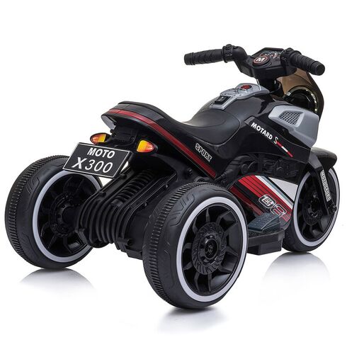 Motocicleta electrica Chipolino Sport Max black, Culoare: Negru, Capacitate acumulator: 6V - poza 7 - ExclusivMAG.ro