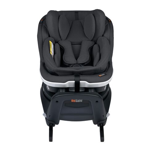 Scaun auto rotativ BeSafe iZi Turn B i-Size Anthracite Mesh, Culoare: Gri/Negru, Grupa: 0-18kg (0 luni - 4 ani),poza 3