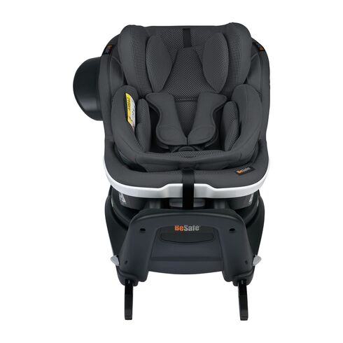 Scaun auto rotativ BeSafe iZi Turn B i-Size Anthracite Mesh, Culoare: Gri/Negru, Grupa: 0-18kg (0 luni - 4 ani),poza 4