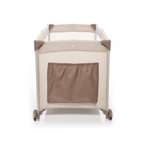 Patut pliant 1 nivel ZOPA Caravan Baby Beige, Culoare: Crem, Dimensiuni: 120x60,poza 4