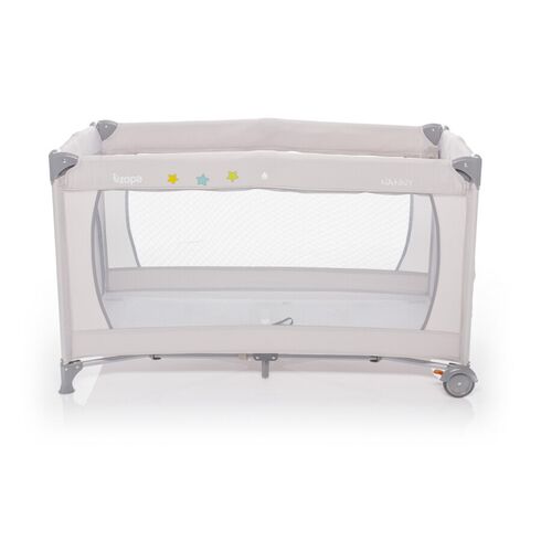 Patut pliant 2 nivele ZOPA Nanny Griffin Grey, Culoare: Gri - poza 2 - ExclusivMAG.ro