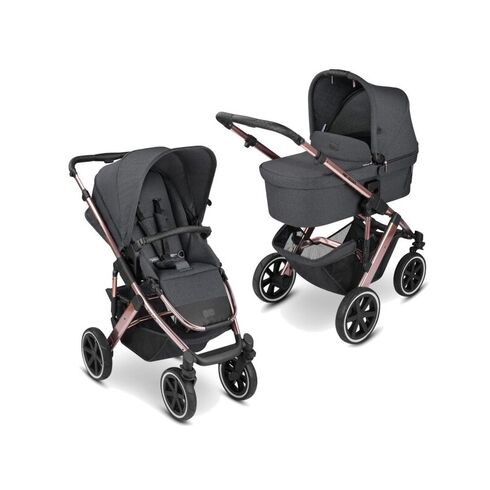 Carucior 2 in 1 Salsa 4 AIR Bubble ABC Design, Culoare: Multicolor, Model: 2 in 1