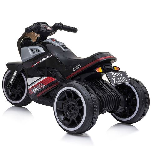 Motocicleta electrica Chipolino Sport Max black, Culoare: Negru, Capacitate acumulator: 6V - poza 3 - ExclusivMAG.ro