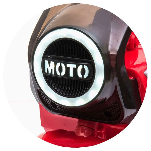 Motocicleta electrica Chipolino Sport Max red, Culoare: Rosu, Capacitate acumulator: 6V - poza 8 - ExclusivMAG.ro