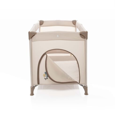 Patut pliant 1 nivel ZOPA Caravan Baby Beige, Culoare: Crem, Dimensiuni: 120x60,poza 3