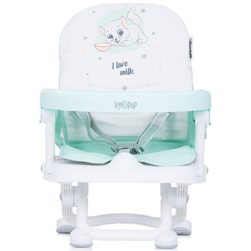 Inaltator scaun de masa Chipolino Lollipop avocado, Culoare: Turquoise,poza 3