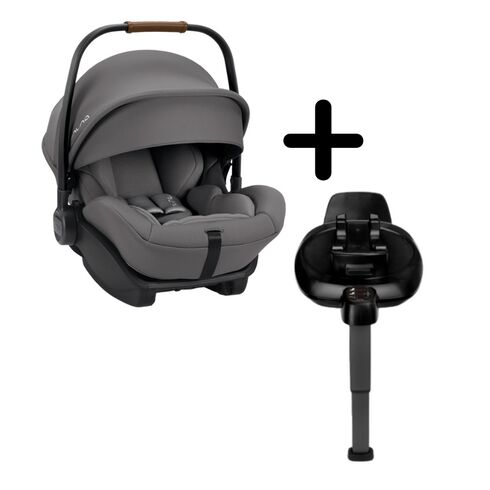 Set scoica auto i-size ARRA Next Granite + Baza isofix BASE next i-Size pentru ARRA next Nuna, Culoare: Gri, Grupa: 0-13kg (0 luni - 12 luni)