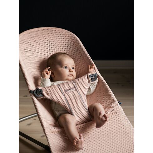 Balansoar Bliss Pearly Pink, Mesh BabyBjorn, Culoare: Crem,poza 3  - ExclusivMAG.ro Balansoar Bliss Pearly Pink, Mesh BabyBjorn, Culoare: Crem,poza 3