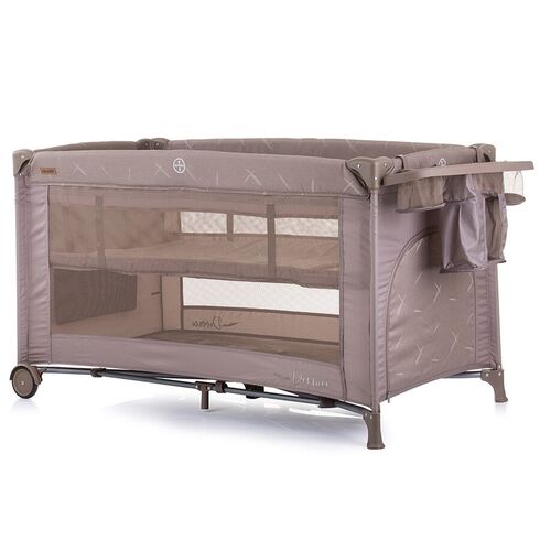 Patut pliabil Chipolino Dorme humus, Culoare: Maro - poza 3 - ExclusivMAG.ro