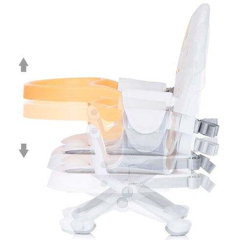 Inaltator scaun de masa Chipolino Lollipop banana, Culoare: Galben,poza 5