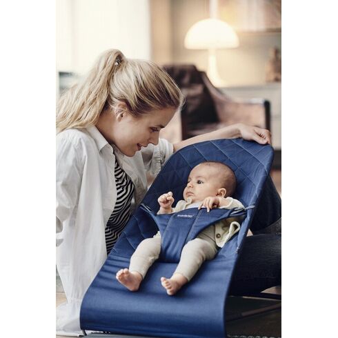 Balansoar Bliss Midnight Blue, Bumbac BabyBjorn, Culoare: Albastru,poza 4