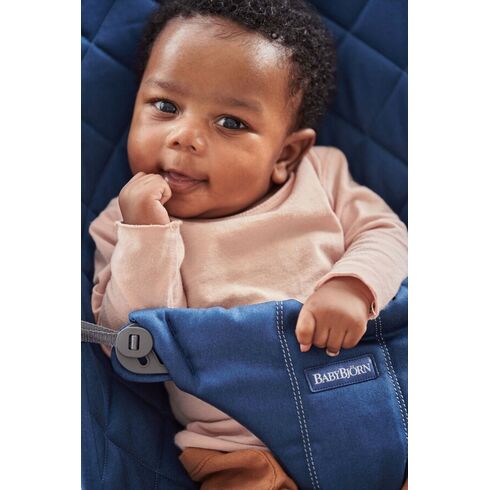 Balansoar Bliss Midnight Blue, Bumbac BabyBjorn, Culoare: Albastru,poza 3