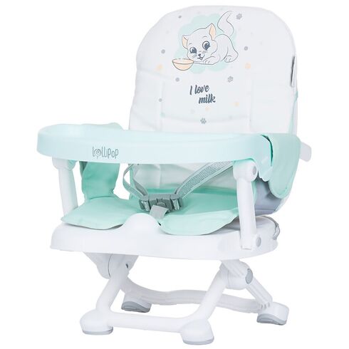 Inaltator scaun de masa Chipolino Lollipop avocado, Culoare: Turquoise,poza 2