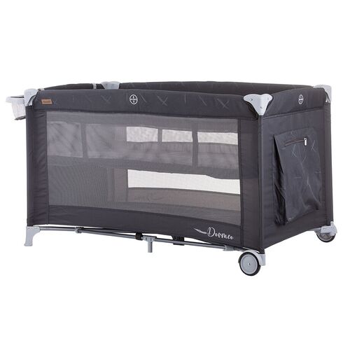 Patut pliabil Chipolino Dorme anthracite, Culoare: Negru