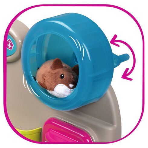 Cabinet veterinar Smoby Veterinary Center cu 2 jucarii plus si accesorii,poza 9