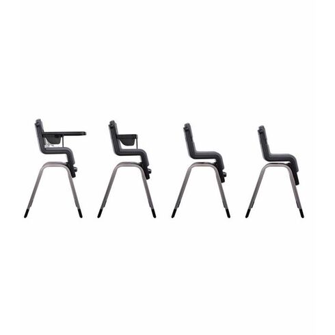 Scaun de masa Zaaz Pewter Nuna, Culoare: Negru,poza 4  - ExclusivMAG.ro Scaun de masa Zaaz Pewter Nuna, Culoare: Negru,poza 4