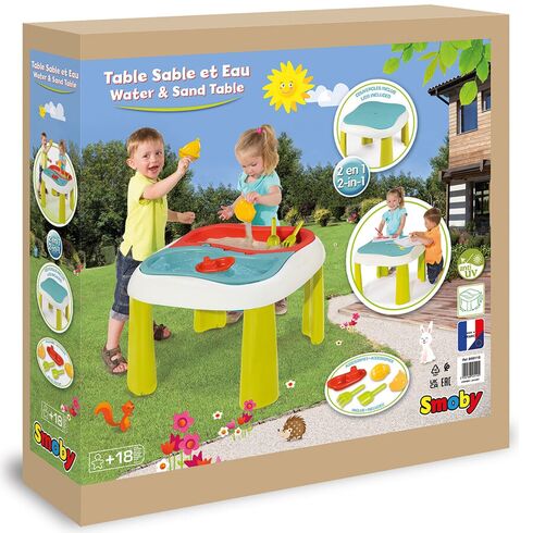 Masa de joaca Smoby Water and Sand 2 in 1 - poza 8 - ExclusivMAG.ro