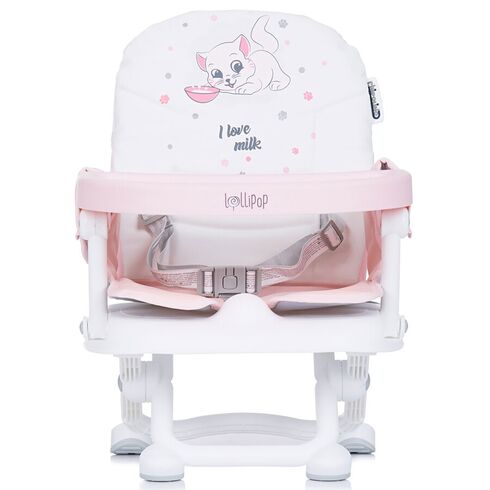 Inaltator scaun de masa Chipolino Lollipop blush, Culoare: Roz,poza 3