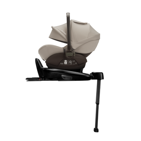 Scoica auto i-Size Nuna ARRA Next Hazelwood, 40-85 cm, Culoare: Maro, Grupa: 0-13kg (0 luni - 12 luni),poza 4  - ExclusivMAG.ro Scoica auto i-Size Nuna ARRA Next Hazelwood, 40-85 cm, Culoare: Maro, Grupa: 0-13kg (0 luni - 12 luni),poza 4