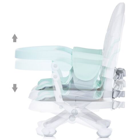 Inaltator scaun de masa Chipolino Lollipop avocado, Culoare: Turquoise,poza 5