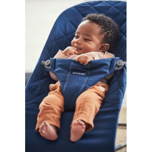 Balansoar Bliss Midnight Blue, Bumbac BabyBjorn, Culoare: Albastru,poza 2