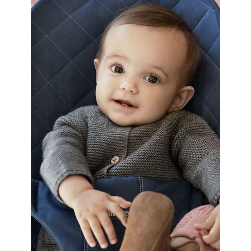 Balansoar Bliss Midnight Blue, Bumbac BabyBjorn, Culoare: Albastru,poza 7