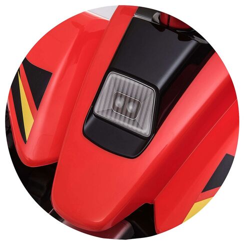 ATV electric Chipolino Speed red, Culoare: Rosu, Capacitate acumulator: 6V,poza 8