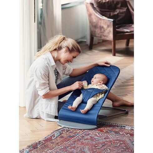 Balansoar Bliss Midnight Blue, Bumbac BabyBjorn, Culoare: Albastru,poza 5
