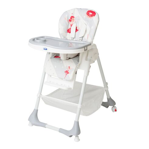 Scaun de masa Juju Eat&Joy, Dancing Ballerina, Culoare: Rosu