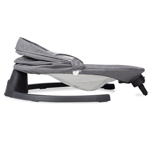 Balansoar electric MoMi Lami, Dark Grey, Culoare: Gri,poza 5