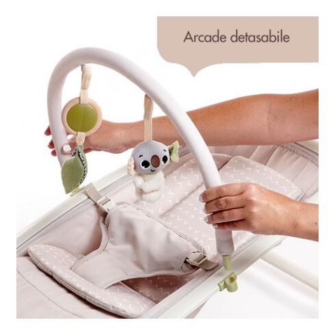 Balansoar si sezlong 2 in 1 Tiny Love Boho Chic, 0 luni +, Bej,poza 6