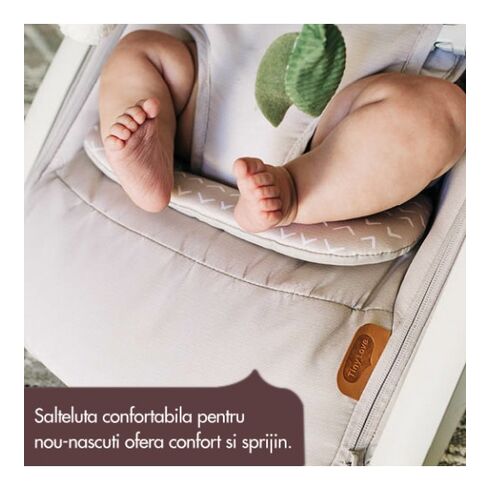 Balansoar si sezlong 2 in 1 Tiny Love Boho Chic, 0 luni +, Bej,poza 7