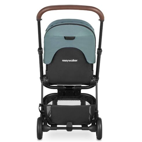 Carucior Easywalker Charley Forest Green Roti Negre, Culoare: Verde,poza 5