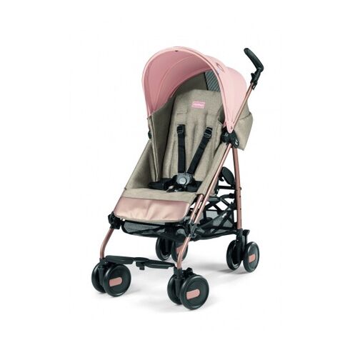 Carucior Peg Perego Pliko Mini Mon Amour, Culoare: Roz  - ExclusivMAG.ro