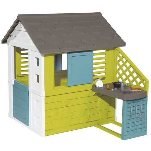 Casuta pentru copii Smoby Pretty cu bucatarie si 17 accesorii,poza 2