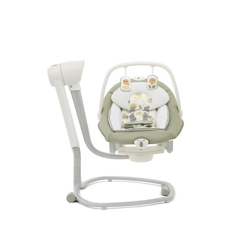 Leagan si balansoar rotativ Joie Serina 2 in 1 Leo, Culoare: Verde,poza 2