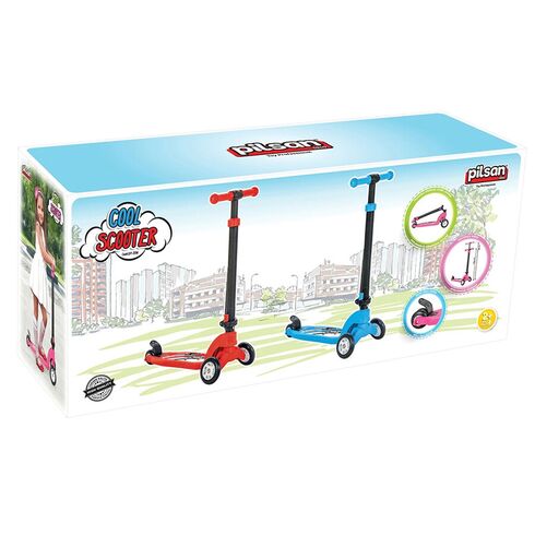 Trotineta Pilsan Cool red, Culoare: Rosu,poza 3