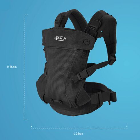 Sistem de purtare Graco Cradle Me Onix Black 4 in 1,poza 7