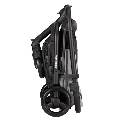 Carucior Easywalker Charley Forest Green Roti Negre, Culoare: Verde,poza 6