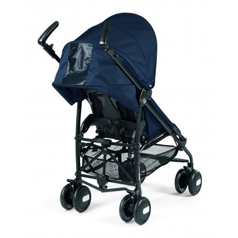 Carucior Peg Perego Pliko Mini, Class Navy, Culoare: Albastru - poza 4 - ExclusivMAG.ro