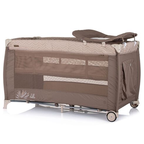 Patut pliabil Chipolino Bella humus, Culoare: Crem, Dimensiuni: 120x60,poza 3  - ExclusivMAG.ro Patut pliabil Chipolino Bella humus, Culoare: Crem, Dimensiuni: 120x60,poza 3