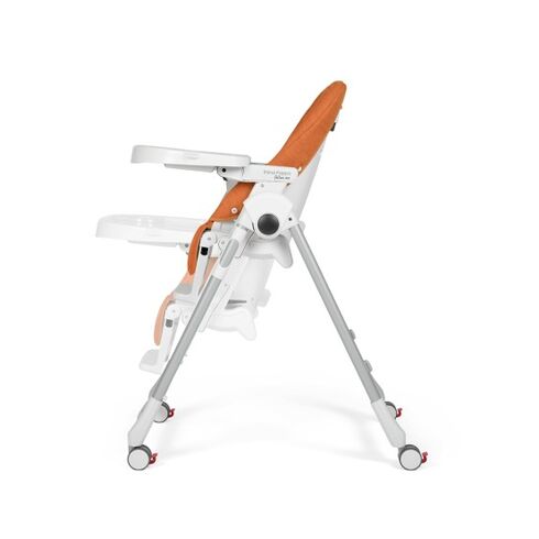 Scaun de masa 2 in 1 Peg Perego Prima Pappa Zero Follow Me, 0-15 Kg, Wonder Orange, Culoare: Portocaliu,poza 5