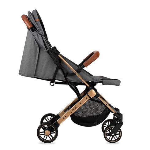 Carucior sport Estelle, Momi, Gold Grey, Culoare: Gri,poza 4  - ExclusivMAG.ro Carucior sport Estelle, Momi, Gold Grey, Culoare: Gri,poza 4