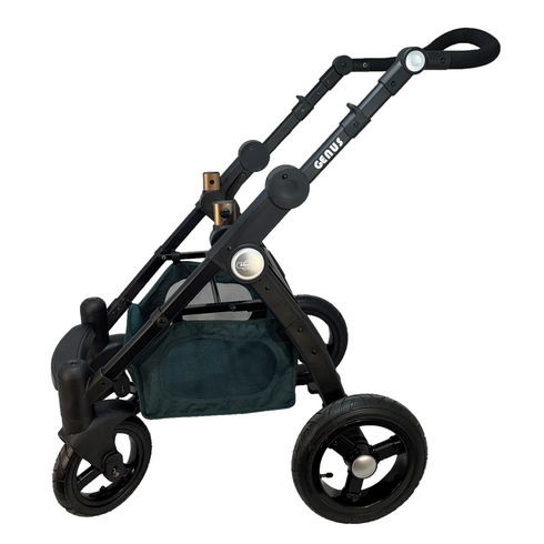 Carucior transformabil cu roti gonflabile Klippan GENUS 2 in 1 Verde,poza 4  - ExclusivMAG.ro Carucior transformabil cu roti gonflabile Klippan GENUS 2 in 1 Verde,poza 4