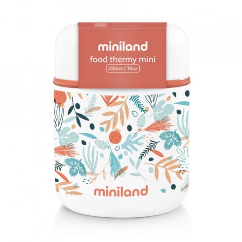 Termos Mancare Solida Mini 280 ml Mediteranean Miniland Baby, Cantitate: 280ml,poza 2